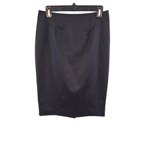 Ann Taylor Size 4 Black Pencil Straight Skirt